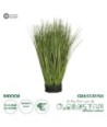 GloboStar® Artificial Garden GRASS BUSH 21172 Τεχνητό Διακοσμητικό Φυτό Θάμνος Γρασίδι Μ30 x Π20 x Υ65cm